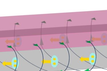 Schematic of a superconducting diode.